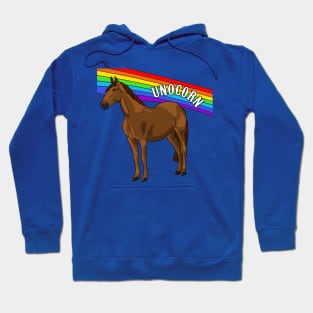 Thunder the Unocorn - Unicorn Art Hoodie